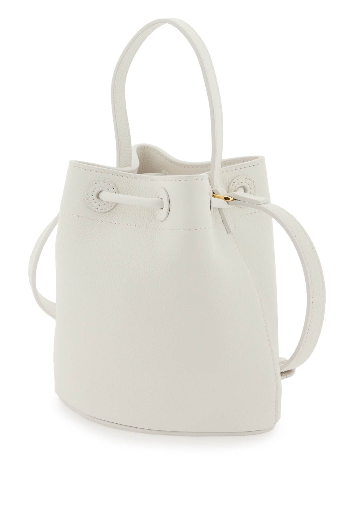 Burberry TB Mini Bucket Bag for Women - Luxury Leather Crossbody Handbag - Perfect for Daily Use, Travel & Shopping