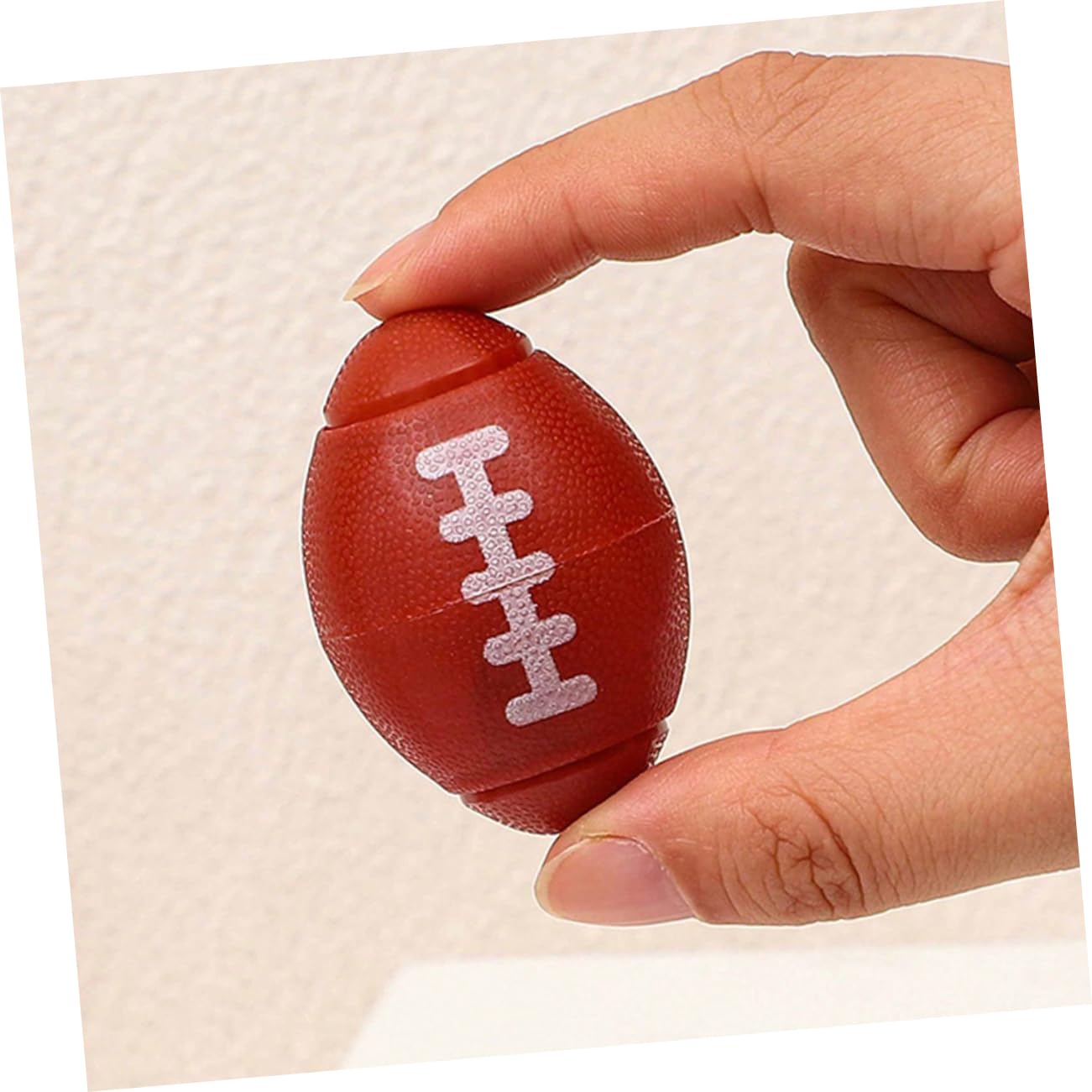 10-Piece Mini Rugby Finger Fidget Toys - Stress Relief Sensory Balls for Kids & Adults - Bulk Football Sports Toys for Anxiety Relief, Office, Classroom & Travel Use