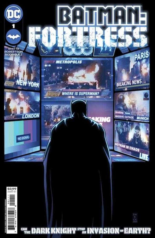 Batman Fortress #1 (Of 8) Cover A by Darick Robertson - DC Comics Graphic Novel for Collectors & Superhero Fans - Perfect for Reading, Display & Comic Book Collections