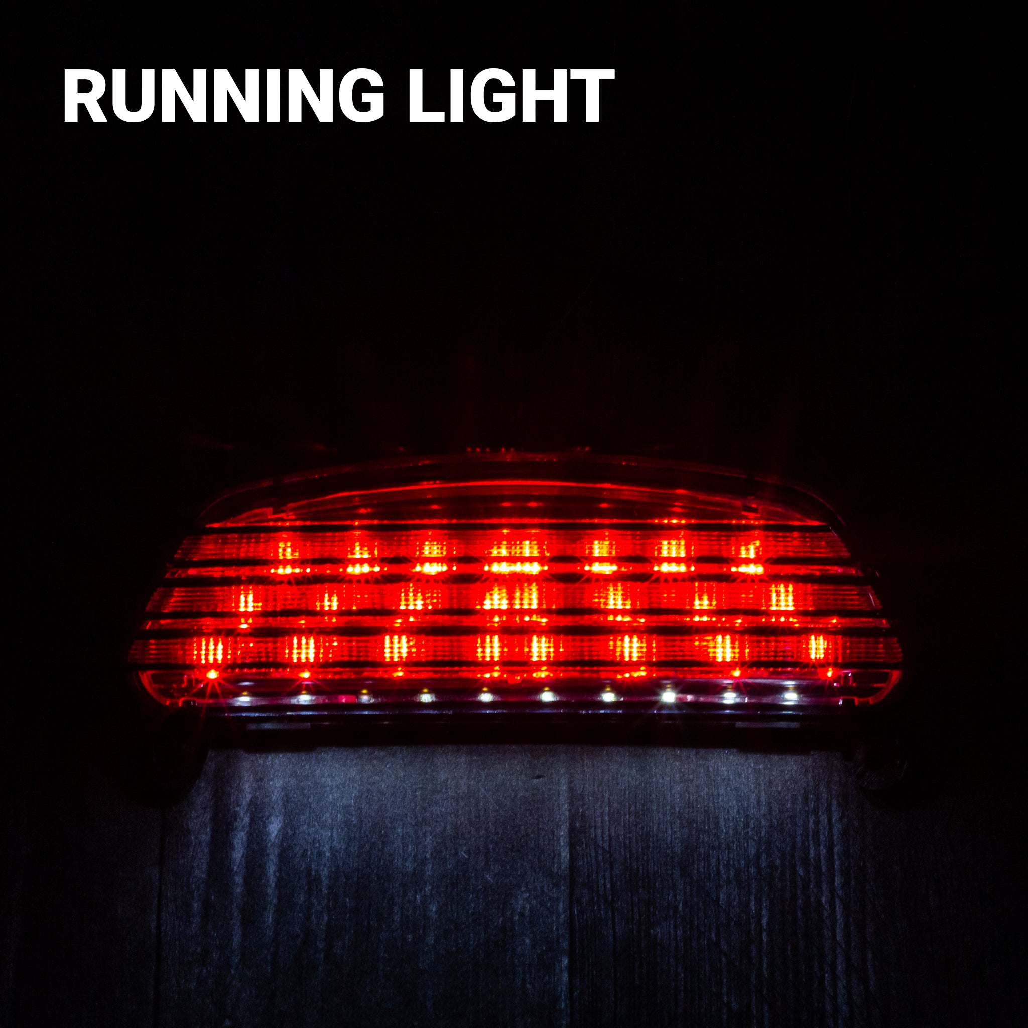 Eagle Lights Bobtail Tri Bar LED Tail Light for Harley Davidson Softail (2006-Current) - FXST, FXSTB, FXSTC, FXSTS, FLSTSB Models - Bright, Durable Motorcycle Accessory for Night Riding & Safety