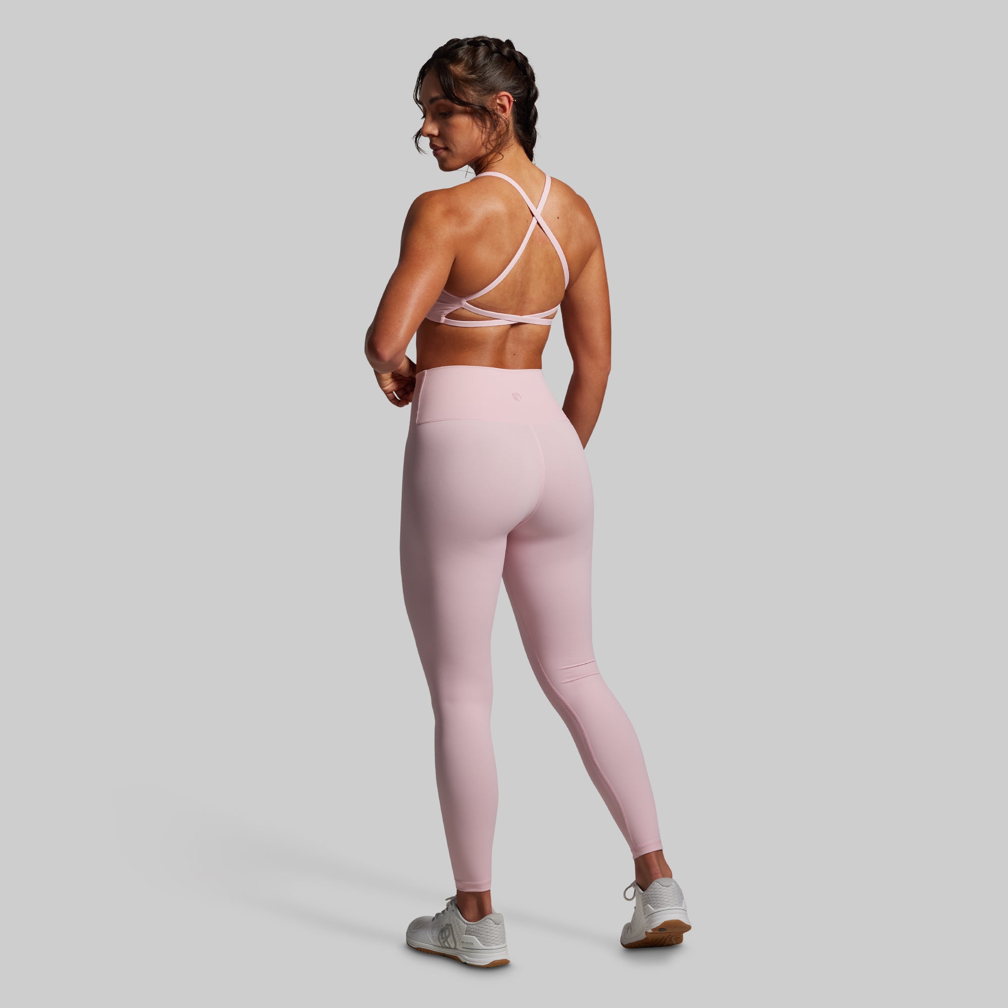 Synergy High-Waist Yoga Legging Set (Parfait) - Perfect for Yoga, Pilates & Gym Workouts