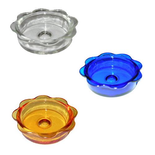 Premium Replacement Glass Feeder Dish for Reptiles - Durable & Easy to Clean - Ideal for Snakes, Lizards, and Small Pets - Perfect for Terrariums, Vivariums, and Reptile Habitats