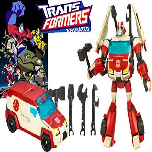 Transformers Animated Deluxe Figure Autobot Ratchet - Action Figure for Kids & Collectors - Perfect for Play, Display & Gifts