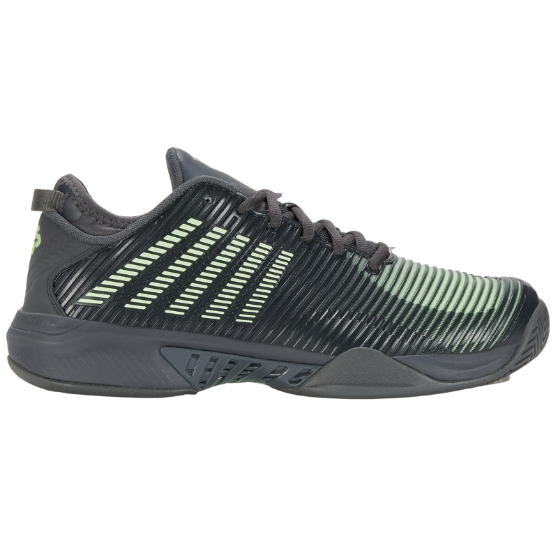 K Swiss Hypercourt Supreme AC Men's Tennis Shoes - Lightweight & Durable for Court Performance | Urban Chic Green | Perfect for Tennis, Training & Casual Wear
