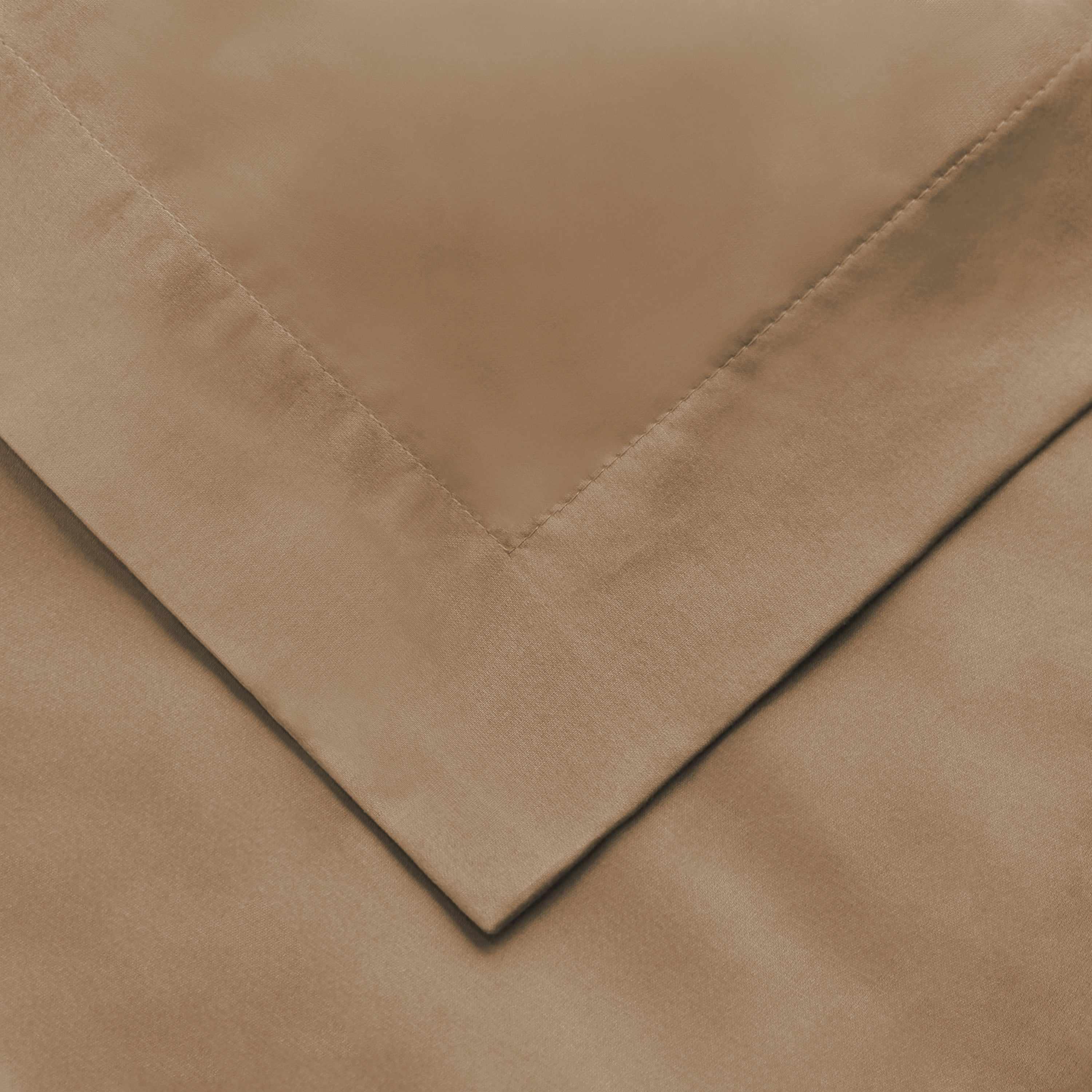 1000 Thread Count Egyptian Cotton Solid Duvet Cover Set - Luxury Bedding for Master Bedroom & Guest Room - Soft Breathable Duvet Cover for All Seasons