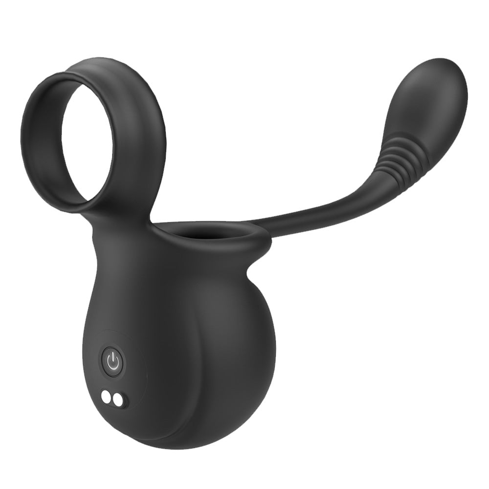 Aphrodisia Male Wearable Vibrating Balls & Prostate Stimulator - Hands-Free Pleasure for Couples Play & Solo Exploration
