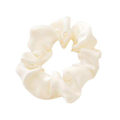 Women's Satin Hair Ties - Soft Candy Color Hair Accessories for Women & Girls (Perfect for School, Work, Gym & Everyday Use)