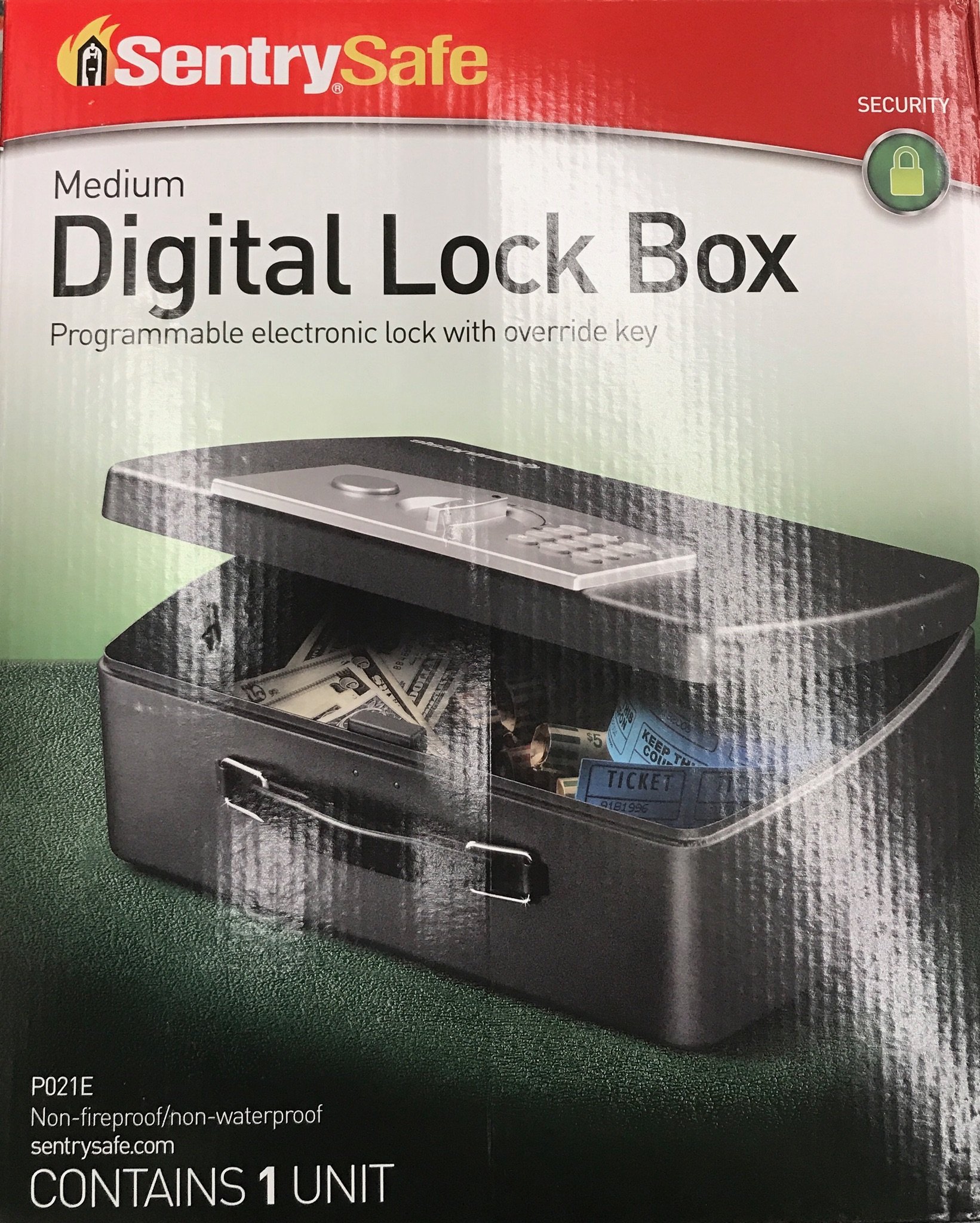 Secure Key Lock Box with Combination - Heavy Duty Waterproof Safe for Home, Office & Outdoor Use - Perfect for Spare Keys, Mail & Valuables Storage