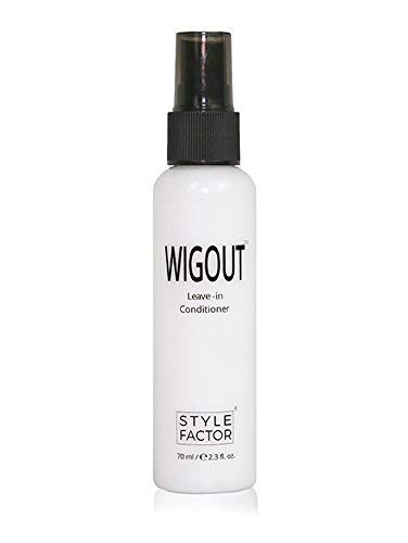 Style Factor Wig Out Leave-In Conditioner 2.3 oz - Hydrating Hair Treatment for Wigs & Extensions | Perfect for Daily Use & Styling