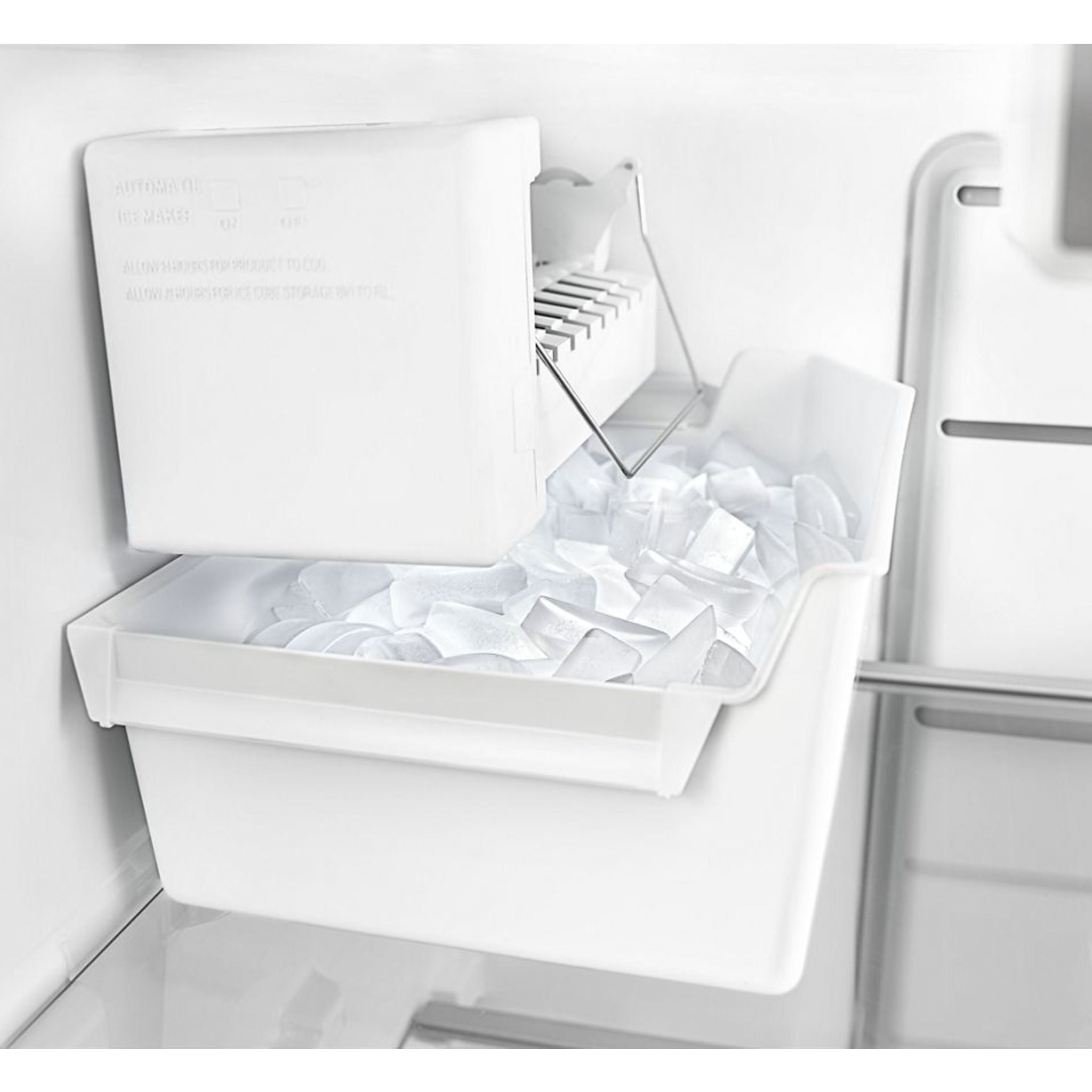 Whirlpool WZF79R20DW 20.6 Cu. Ft. Upright Freezer in White - Energy Efficient Deep Freezer for Home, Garage, or Basement Storage