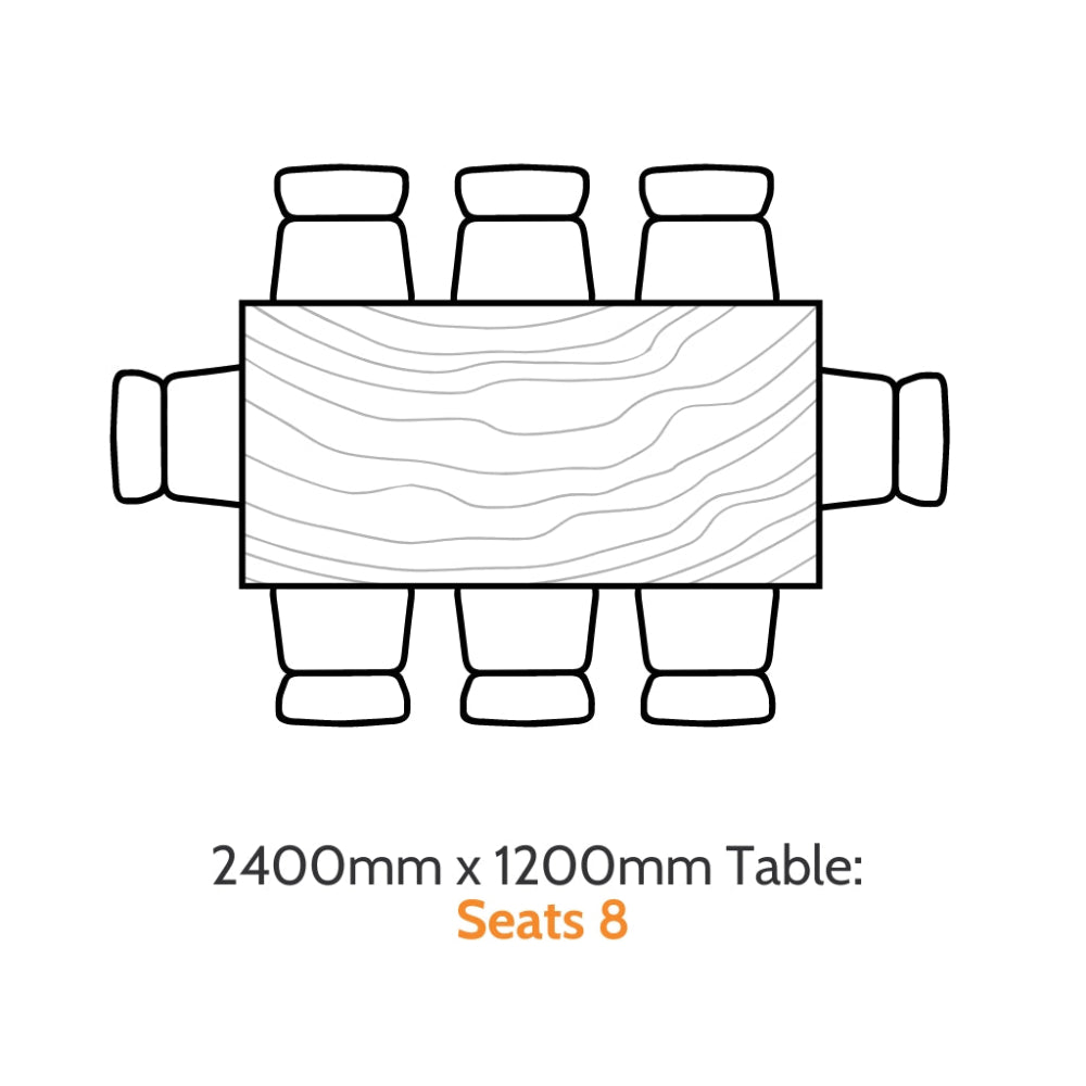 Premium Team Boardroom Table - Large Conference Table for Office Meetings | Durable & Stylish Executive Desk for Corporate & Business Use