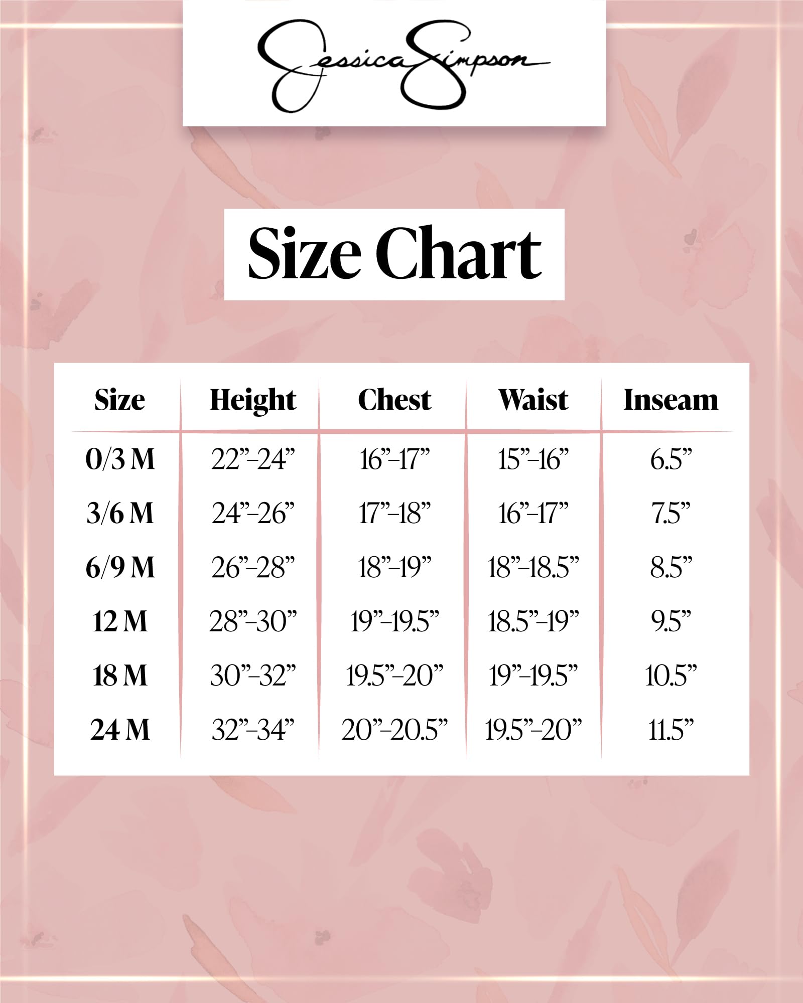 Jessica Simpson Baby Girls' 2-Piece Winter Outfit Set - Long Sleeve Shirt & Pants | Trendy Infant Clothes for 0-24 Months | Perfect for Holiday Photos, Playdates & Cozy Winter Days