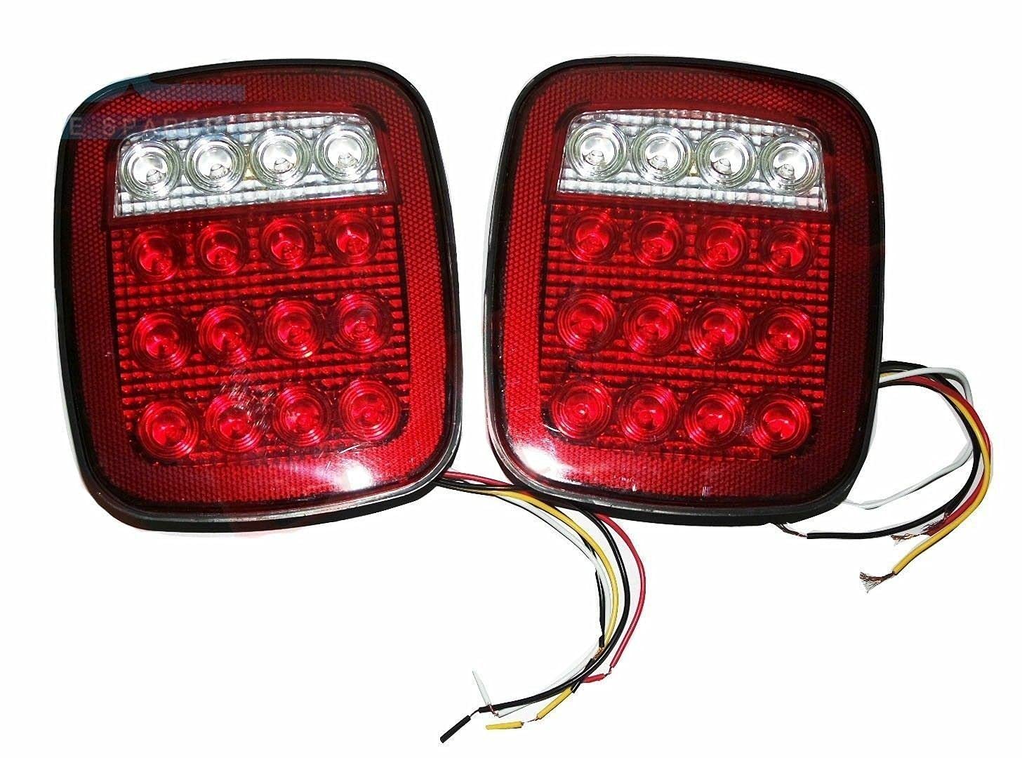 Mahindra Thar CRDe Di MM540 LED Rear Tail Light Lamp - High Brightness, Easy Installation, Durable Replacement - Perfect for Off-Roading & Night Driving