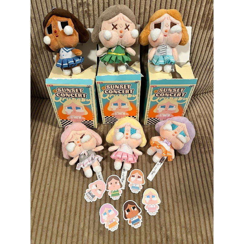 Crybaby Sunset Concert Plush Pendant Full Collection Set - Kawaii Anime Merchandise for Music Lovers & Collectors | Perfect for Concerts, Gifts, and Display