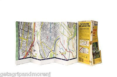 Hagstrom Somerset County Map - Detailed Road & Topographic Map for Hiking, Biking & Travel in New Jersey