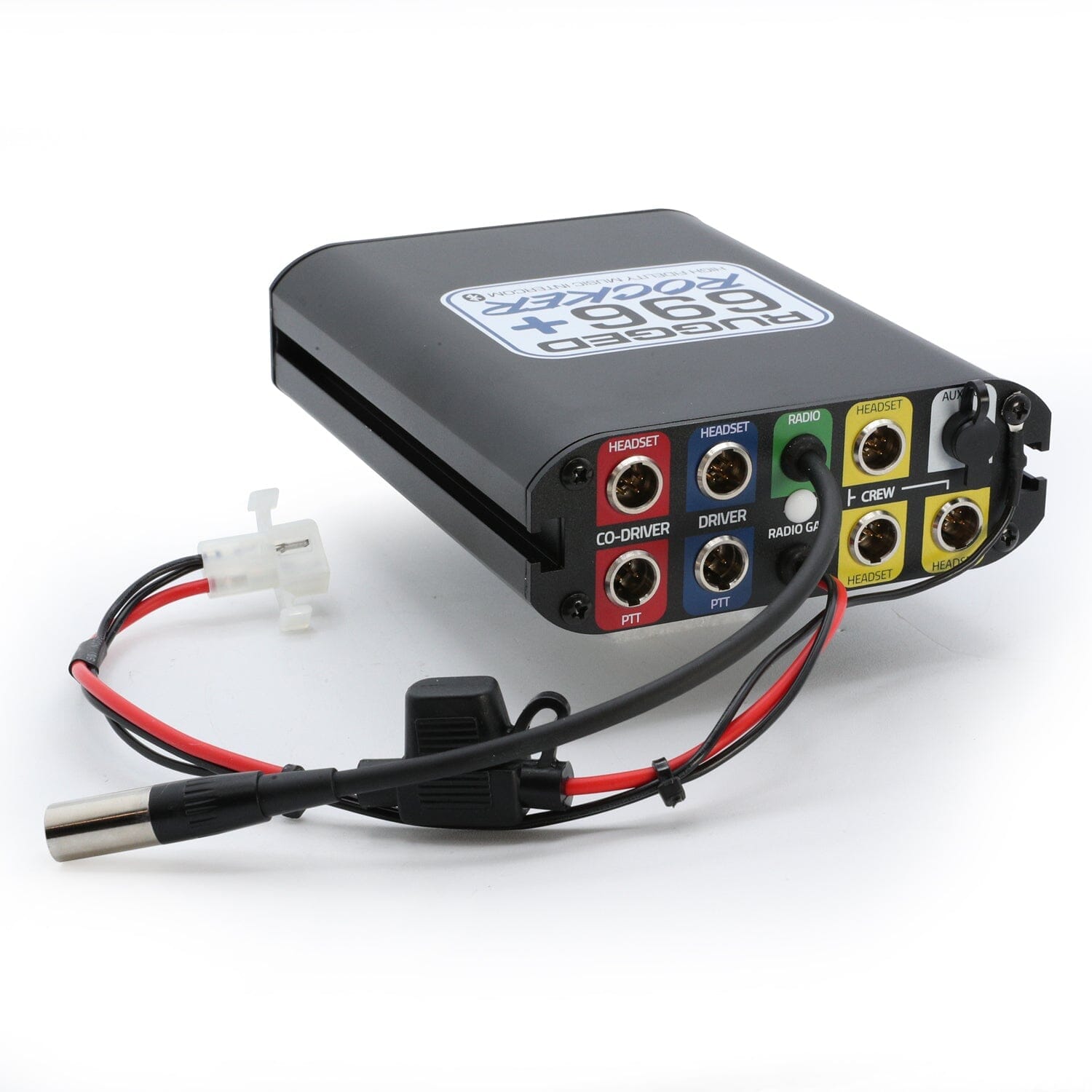 STX STEREO Remote Head Complete Master Communication Kit with Intercom & 2-Way Radio - Perfect for Construction, Event Coordination & Team Communication