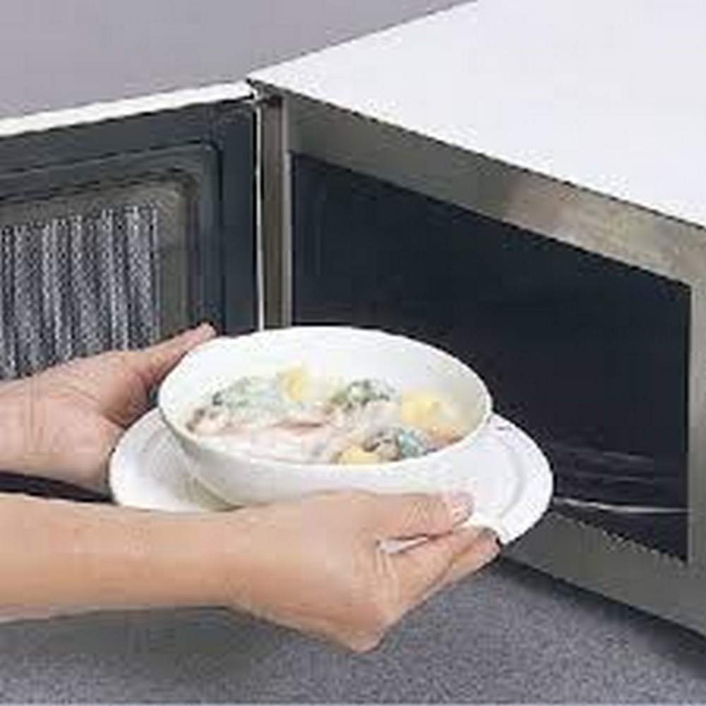 Japanese Microwave Dish Holder - Heat-Resistant Plate & Bowl Tray for Serving Hot Food - Made in Japan | Perfect for Microwave, Oven & Dining Table Use