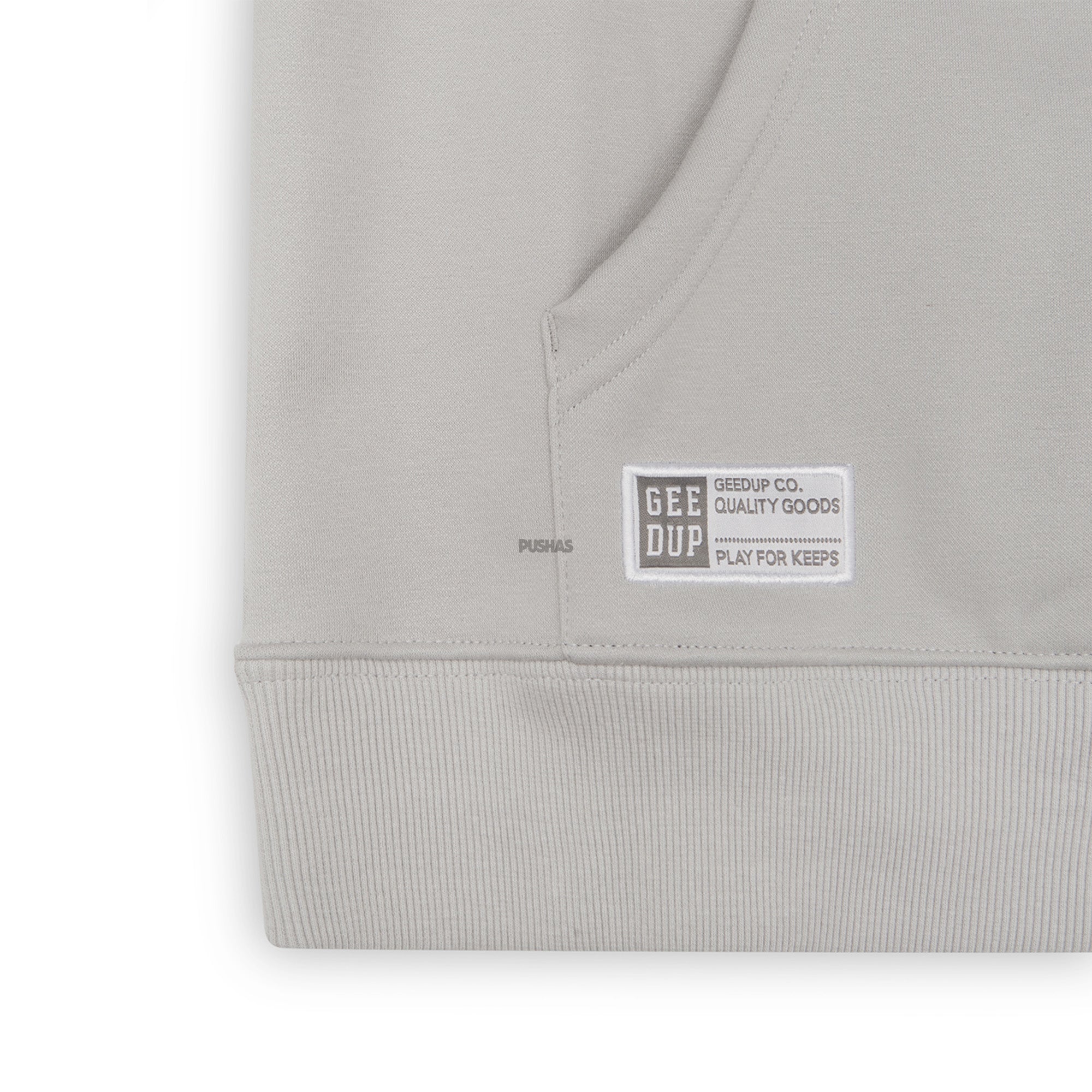 Geedup Handstyle Hoodie - Grey & White Pullover for Men & Women | Streetwear Fashion, Casual Wear, Gym & Lounge Comfort (2022)