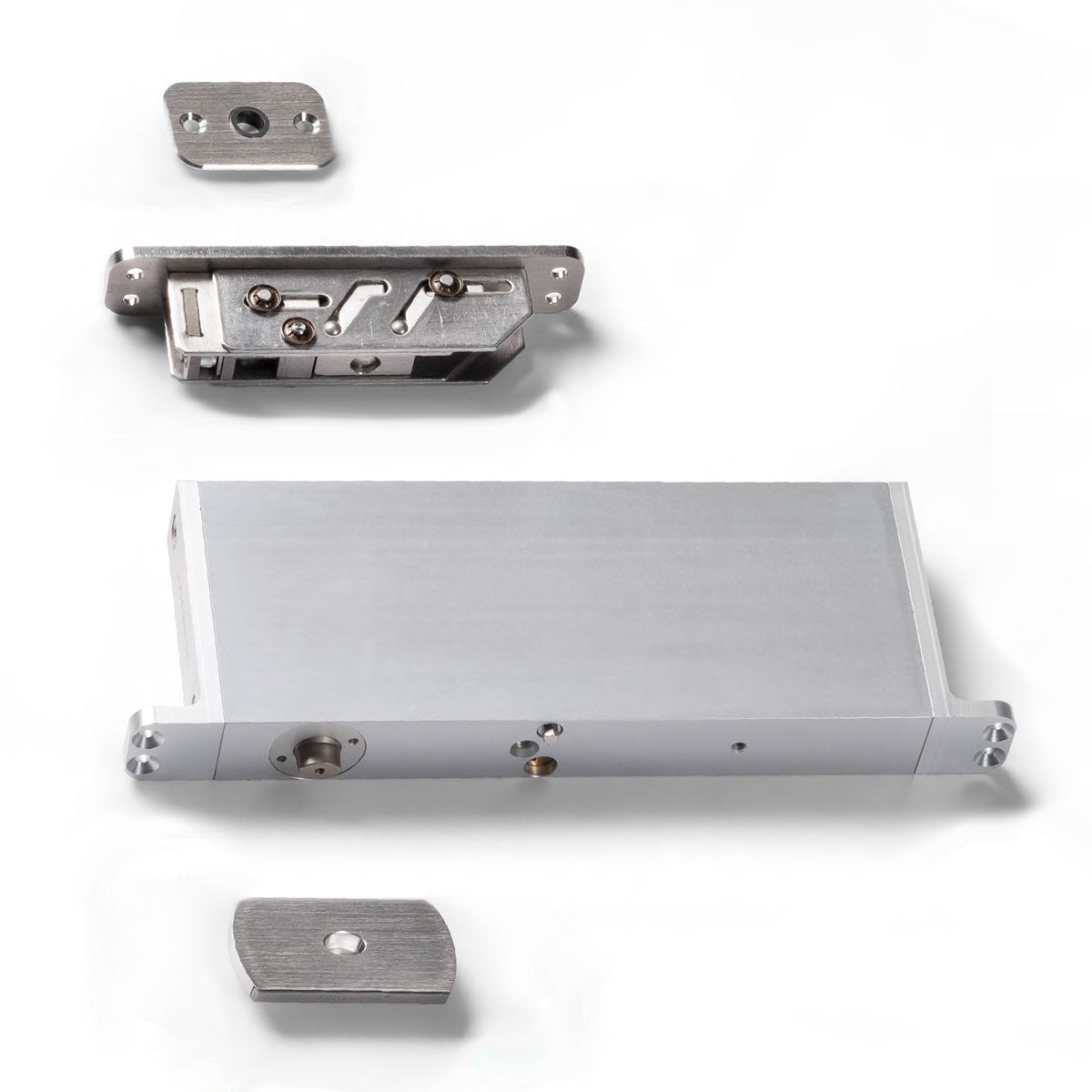 FritsJergens System M Pivot Hinge - Premium 180-Degree Rotation Door Hinge for Modern Interior Design | Perfect for Glass Doors, Cabinet Doors & Room Dividers