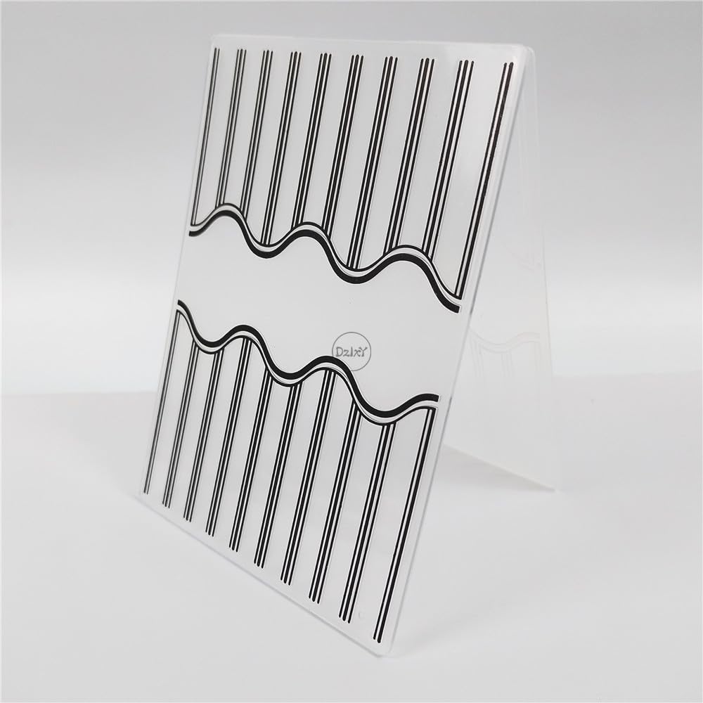 3D Embossing Folders for Card Making - DIY Scrapbooking Stencils & Paper Craft Templates - Perfect for Greeting Cards, Albums, and Home Decorations