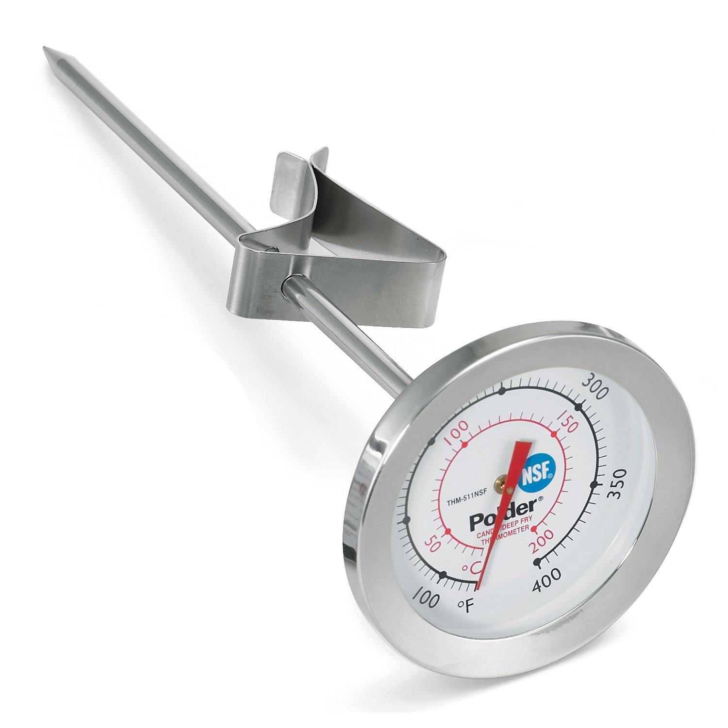 DIAL Candy Thermometer - Accurate Sugar & Chocolate Temperature Gauge for Baking, Candy Making, and Deep Frying | Perfect for Home Chefs & Professional Bakers