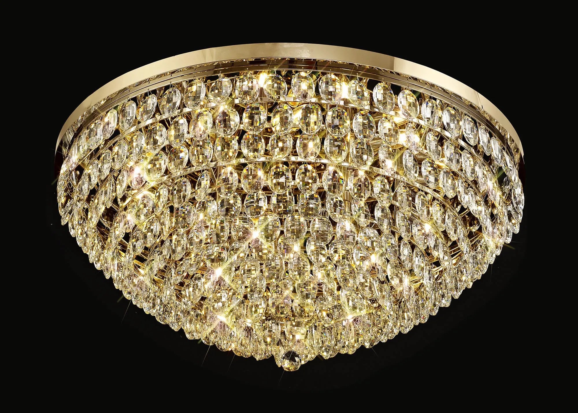 Consten Flush Ceiling Light Fixture with E14 Socket - Perfect for Bedroom, Hallway & Small Space Lighting