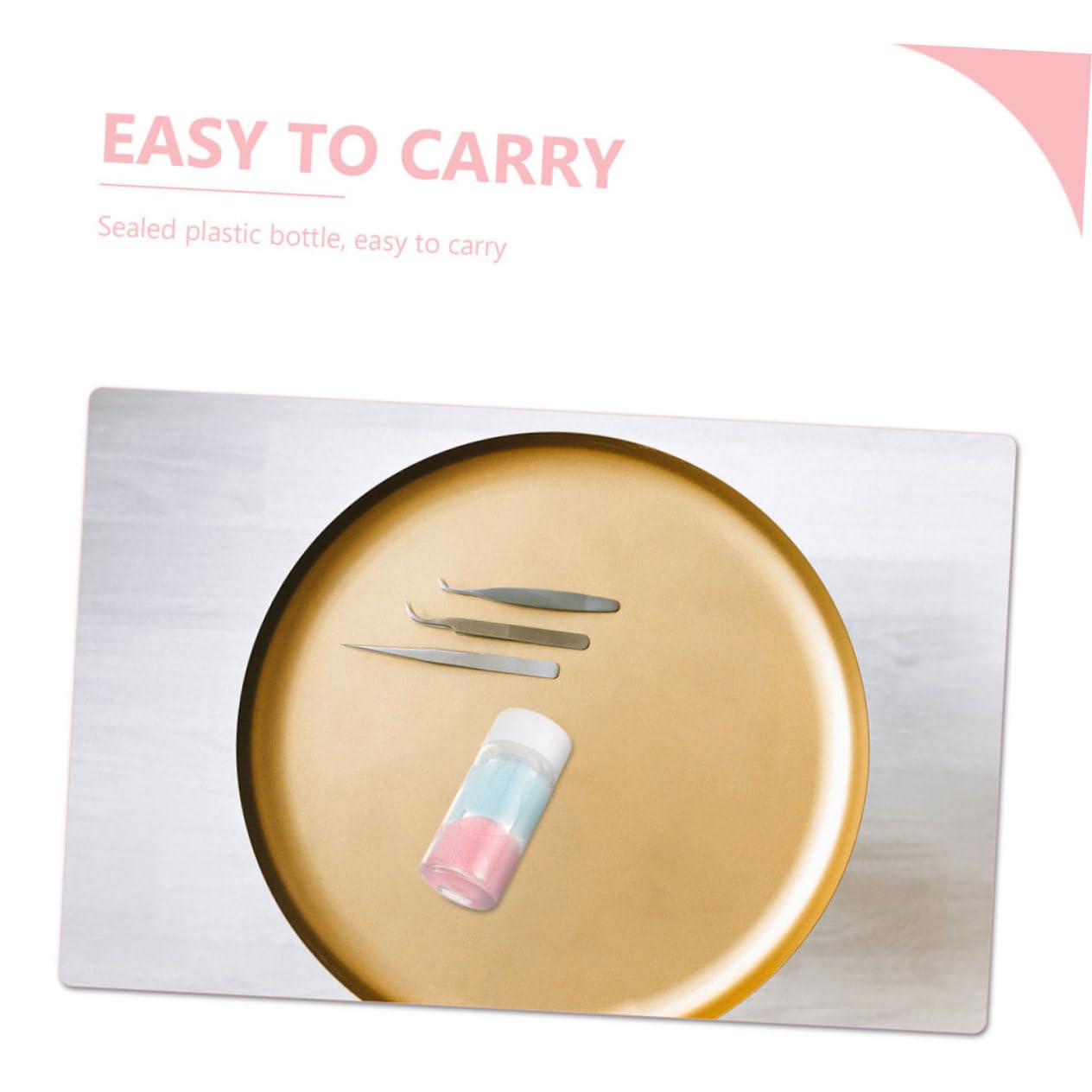 3-in-1 Eyelash Extension Tweezers & Cleaner - Professional Lash Tool for Safe Extensions Removal, Perfect for Salon & Home Use