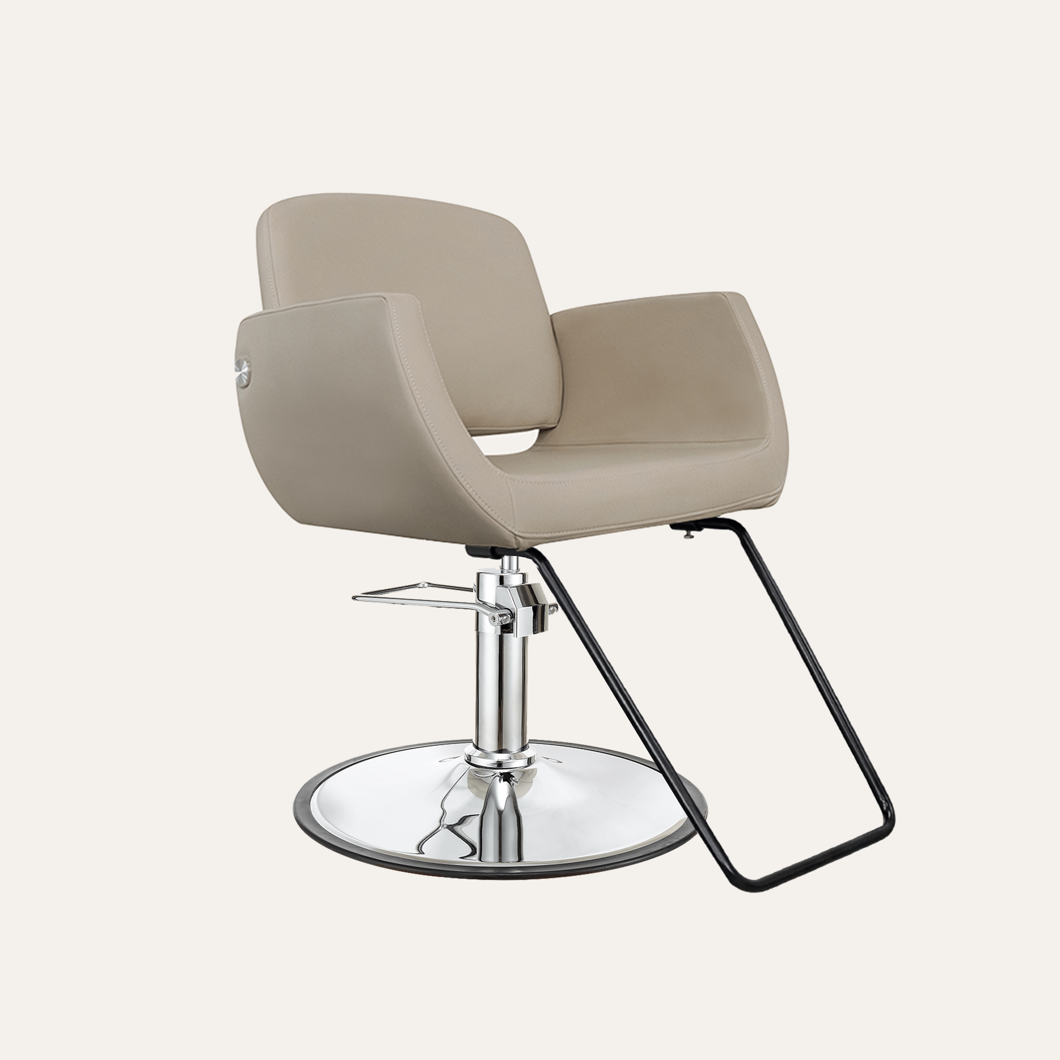 Professional Denver Salon Chair for Hair Styling & Barbering - Heavy Duty Hydraulic Beauty Salon Chair with Adjustable Height & Swivel Base - Perfect for Hair Salons, Barber Shops & Home Use