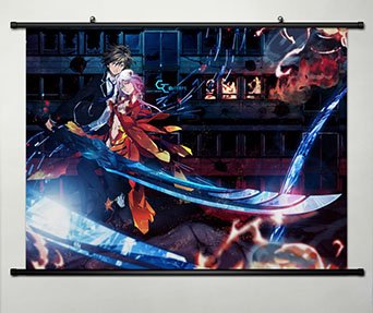 Anime GUILTY CROWN Wall Scroll Poster - OUMA SHU Cosplay Home Decor for Anime Fans