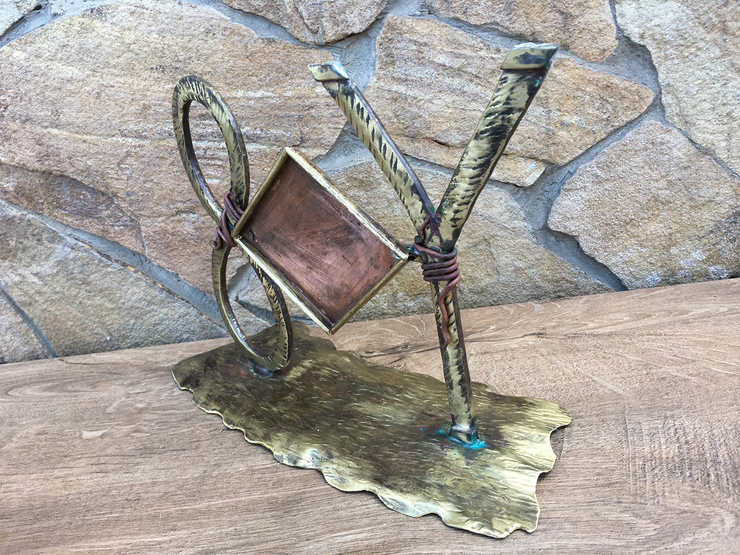 Elegant Bronze Photo Frame - Perfect 8 Year Anniversary Gift for Him or Her | Unique Bronze Gifts for Men & Women | Ideal for Home Decor, Wedding Anniversaries & Special Occasions
