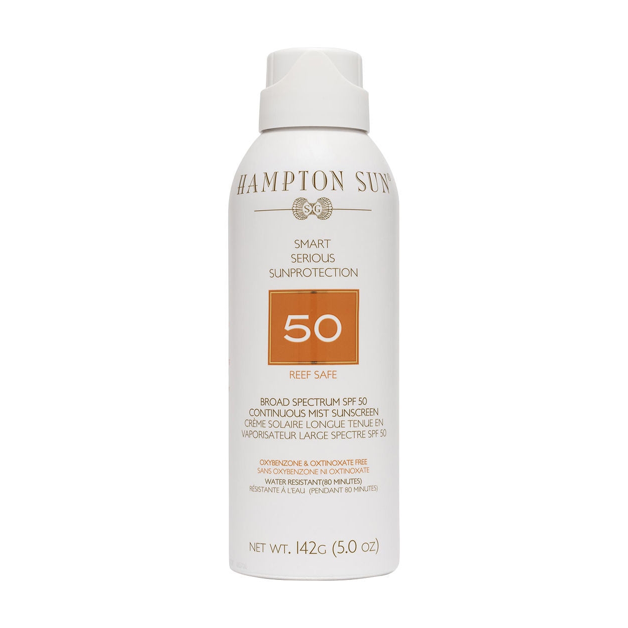 Broad Spectrum SPF 50 Continuous Mist Sunscreen Spray - Water Resistant, UVA/UVB Protection, Lightweight & Non-Greasy - Perfect for Beach, Pool & Outdoor Activities