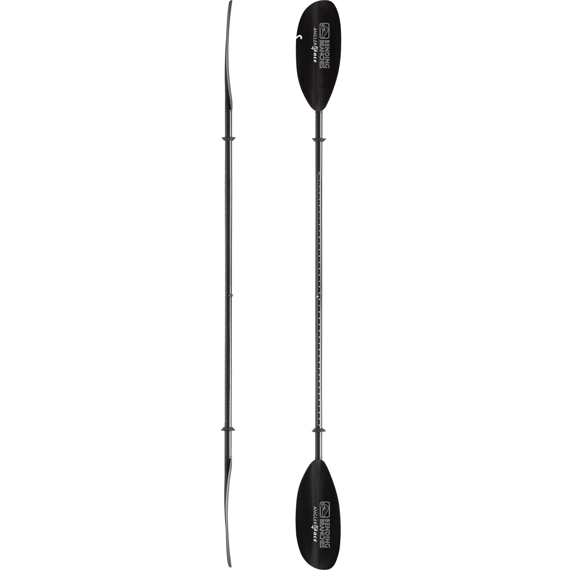Bending Branches Angler Ace Straight Shaft 2-Piece Kayak Paddle - Lightweight Fishing Paddle for Kayaking, Canoeing & Water Sports | Perfect for Anglers & Outdoor Enthusiasts