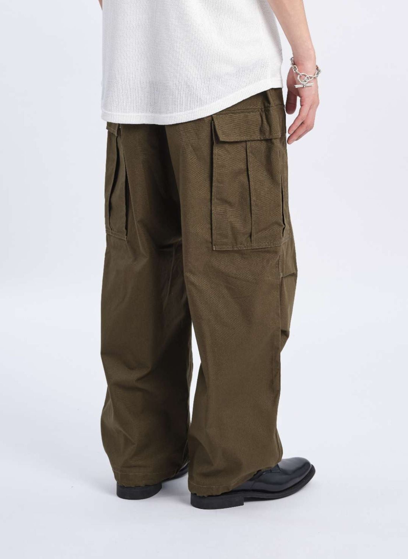 Durable Cordura Canvas M65 Military Tactical Pants for Men - Waterproof & Rip-Resistant Outdoor Hiking, Camping, and Workwear