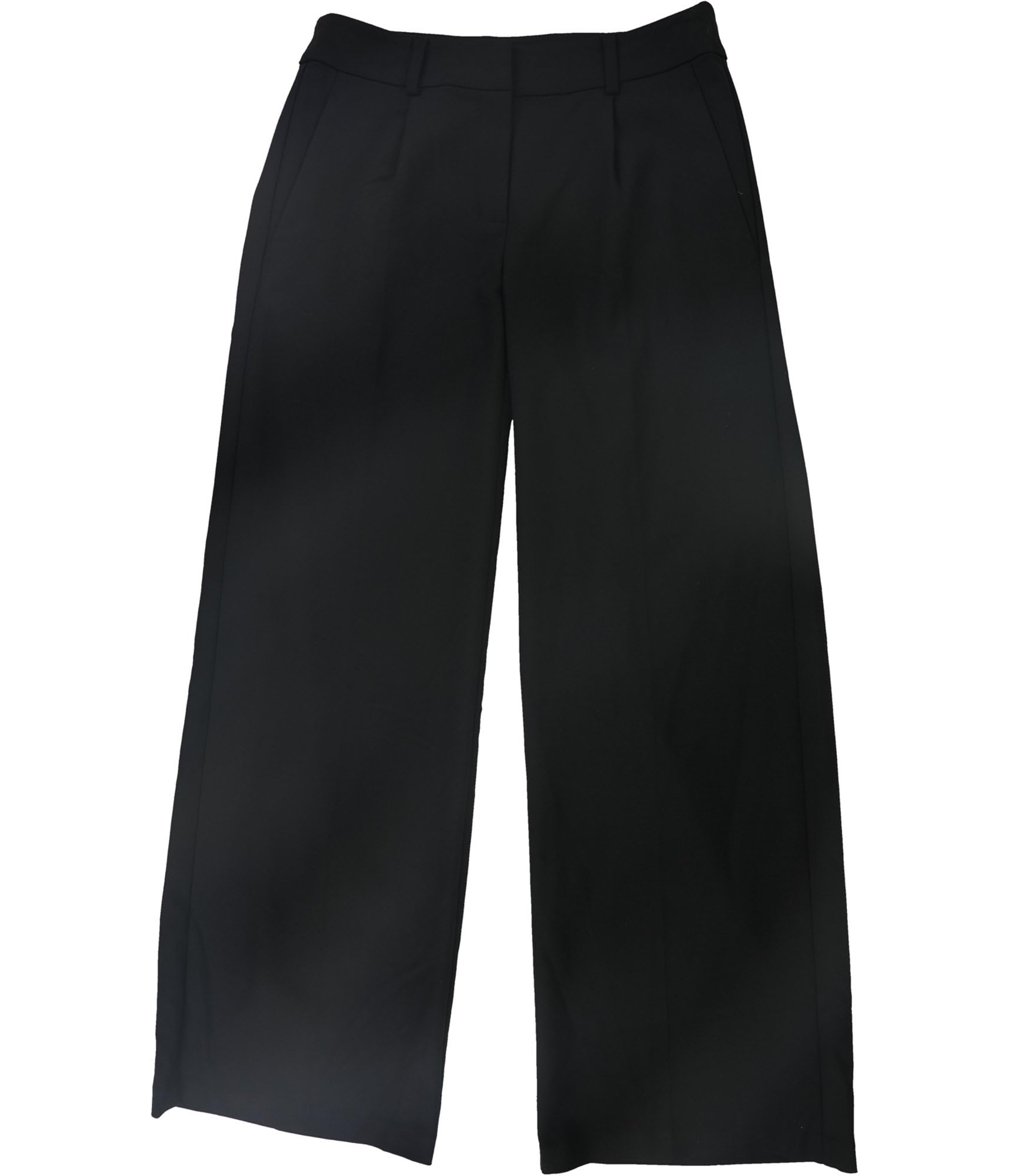 Eileen Fisher Women's Pleated Casual Wide Leg Pants - Black Size 10P | Comfortable Lounge & Office Wear for Everyday Style