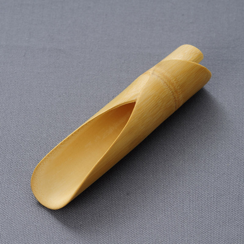 Handmade Bamboo Tea Scoop - Traditional Chinese Tea Ceremony Tool for Loose Leaf Tea - Perfect for Tea Enthusiasts & Home Brewing