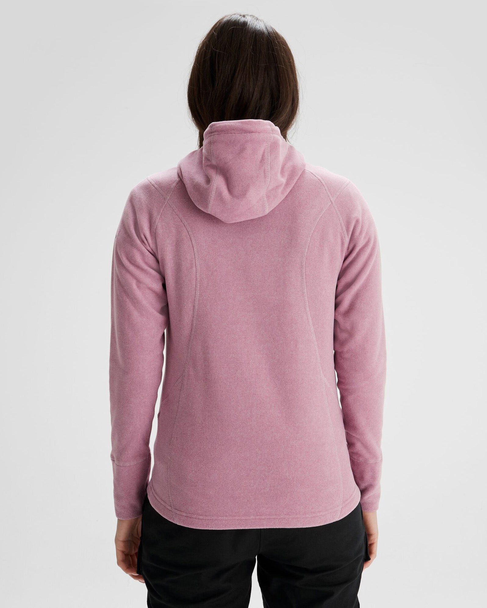 Women's Mt Aspiring Hooded Fleece Jacket - Lightweight Warm Winter Coat for Hiking, Camping & Outdoor Activities