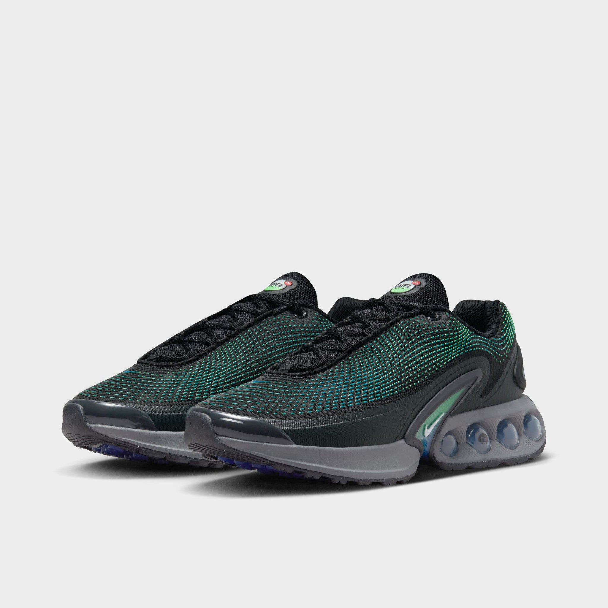 Nike Air Max DN Running Shoes for Men - Black/White/Hyper Cobalt - Lightweight Cushioned Sneakers for Jogging, Gym & Casual Wear