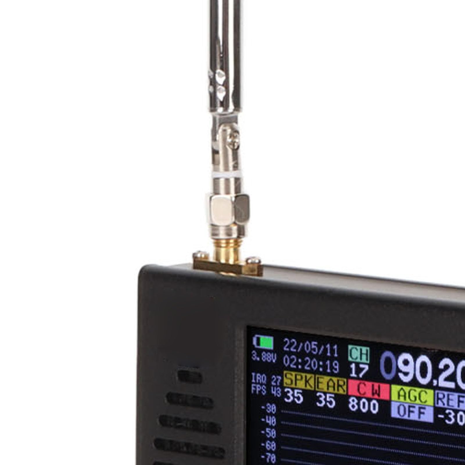 Portable Shortwave Radio Receiver - Ultra Low Noise DSP Digital Demodulation with FM/CW/AM/SSB - Ideal for Emergency Preparedness, Outdoor Adventures & Ham Radio Enthusiasts