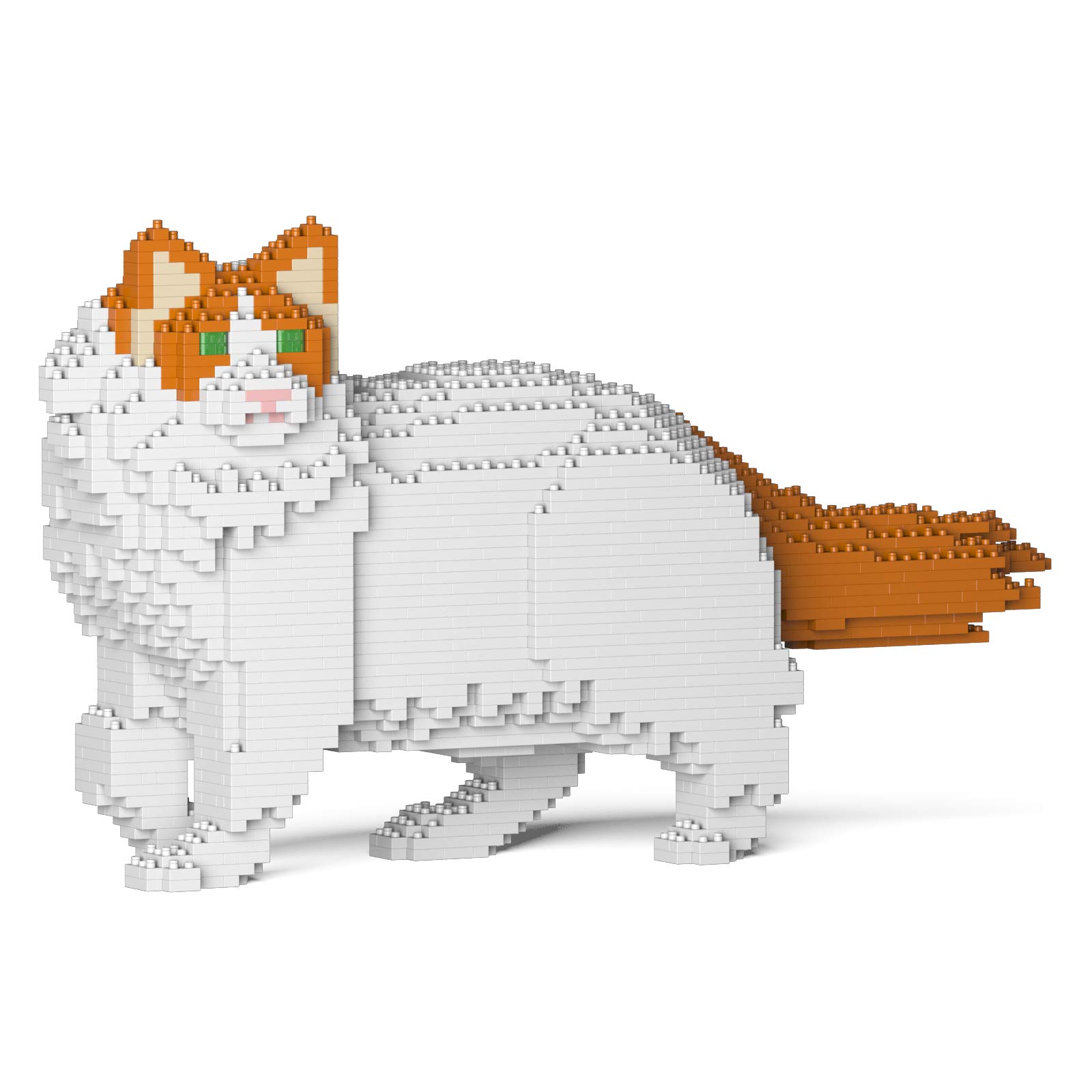 JEKCA Ragdoll Cat 02S-M04 Building Blocks Set - 14+ Years Plastic Model Kit for Adults & Teens | Creative DIY Gift for Cat Lovers, Home Decor & Collectible Display