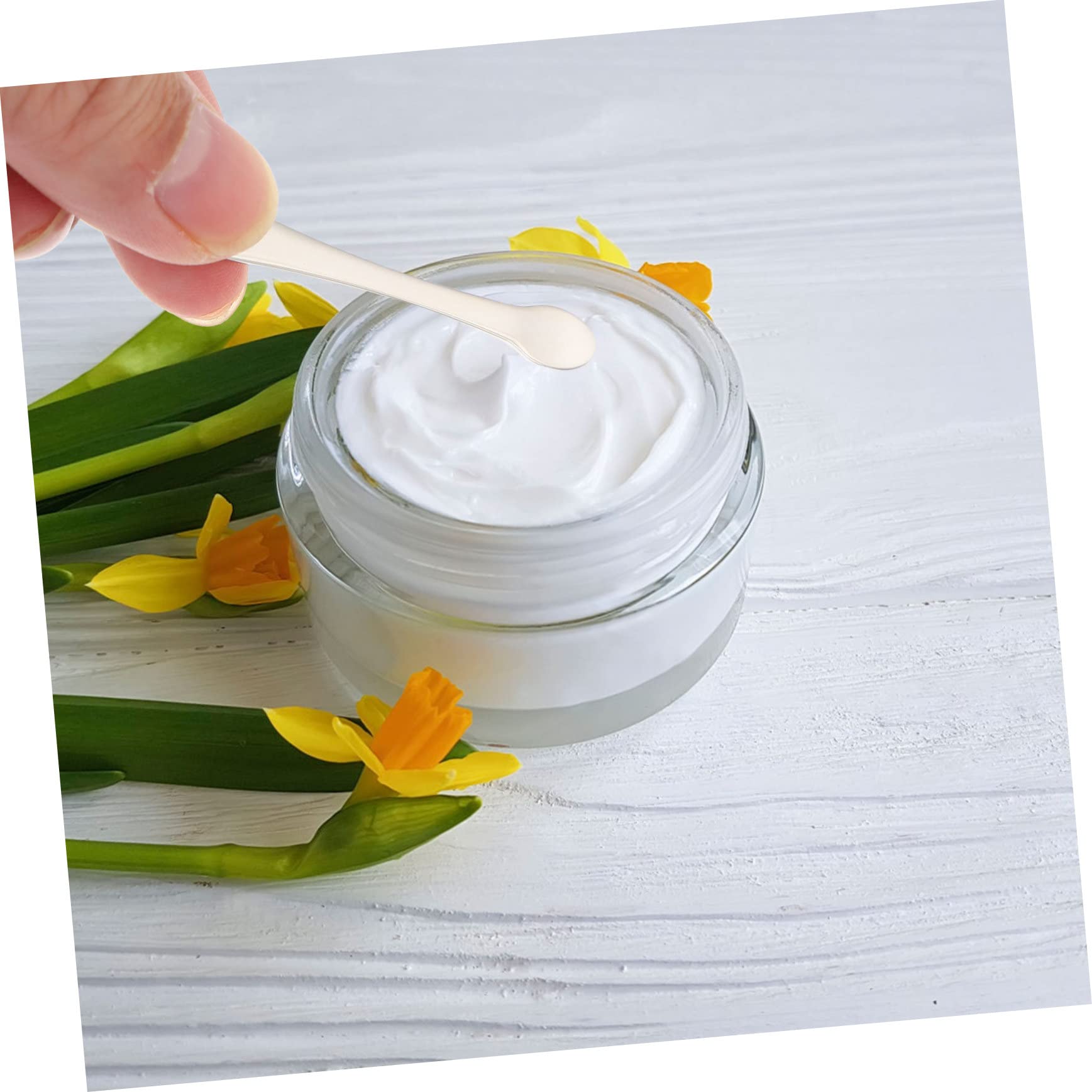 18-Piece Electroplating Cream Spoon Set - Mini Makeup Spatula for Moisturizer, Face Mask & Jam - Reusable Zinc Alloy Beauty Applicators (Silver) - Perfect for Home Spa, Salon & DIY Skincare