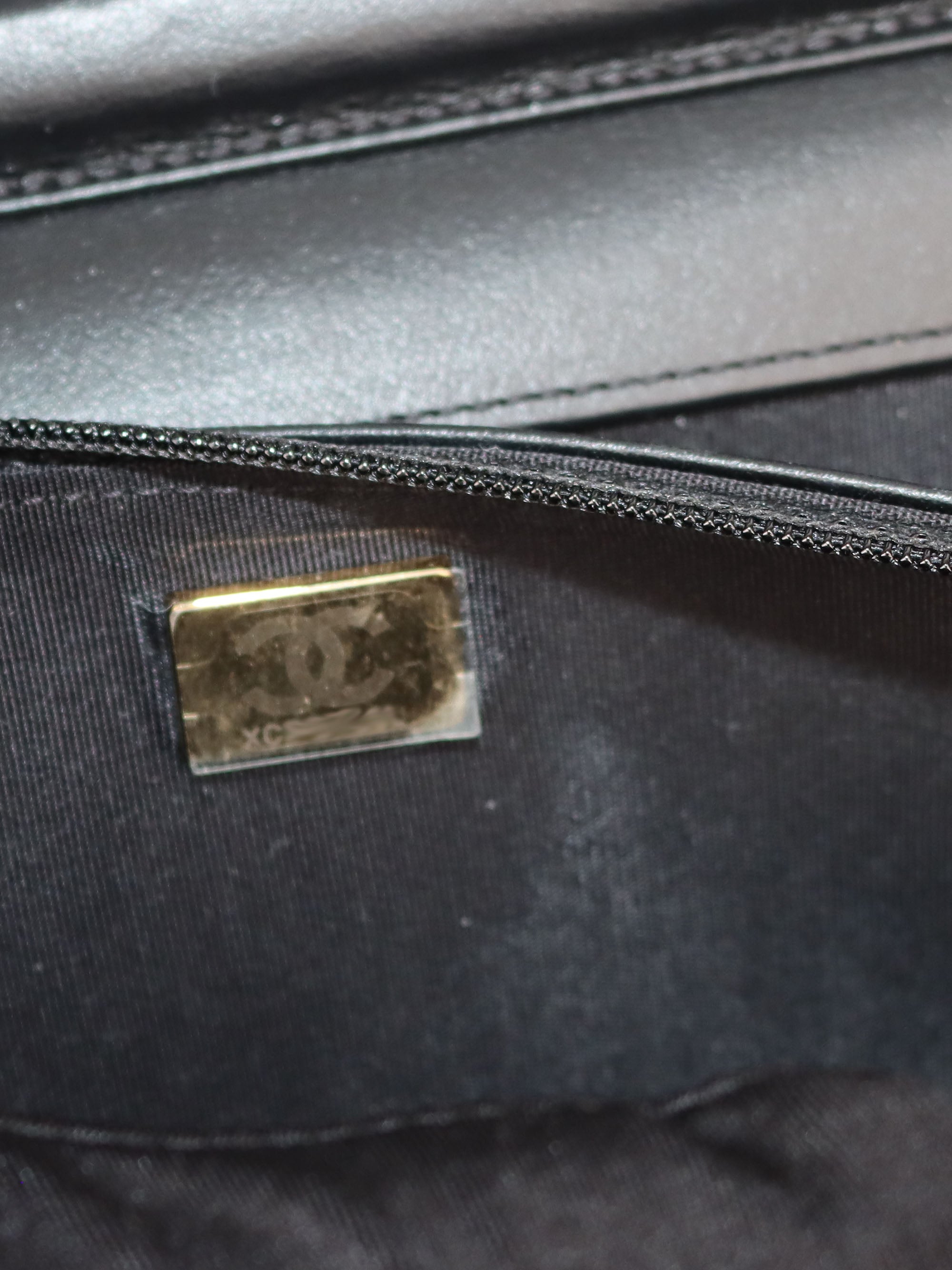Chanel Black Caviar Leather Boy Wallet on Chain Crossbody Bag - Luxury Designer Handbag for Women, Perfect for Evening Parties & Date Nights