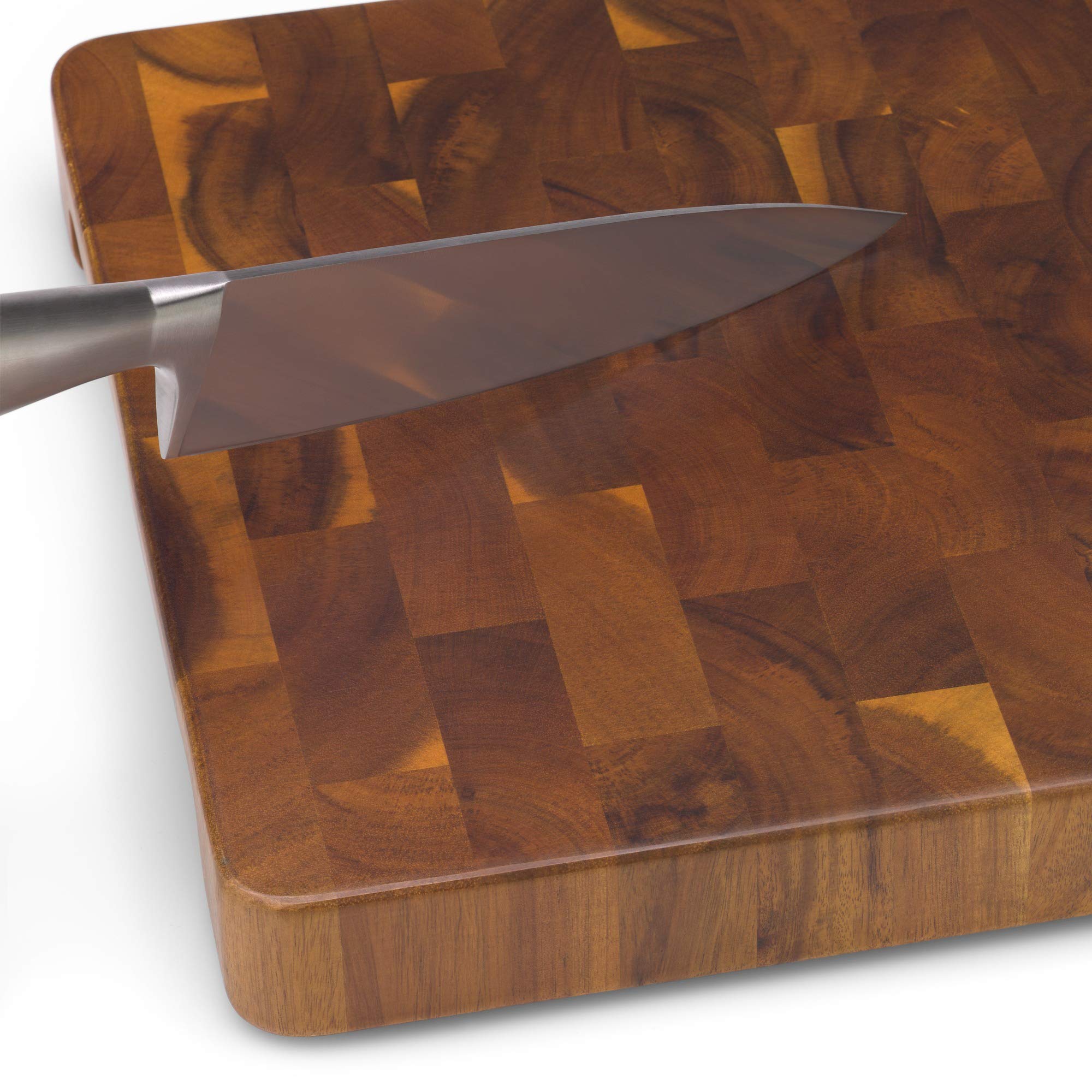 WMF Acacia Wood Cutting Board - Gentle on Knives, Durable & Blade-Friendly for All Chopping Needs - Perfect for Kitchen Prep, Meat Cutting & Vegetable Slicing