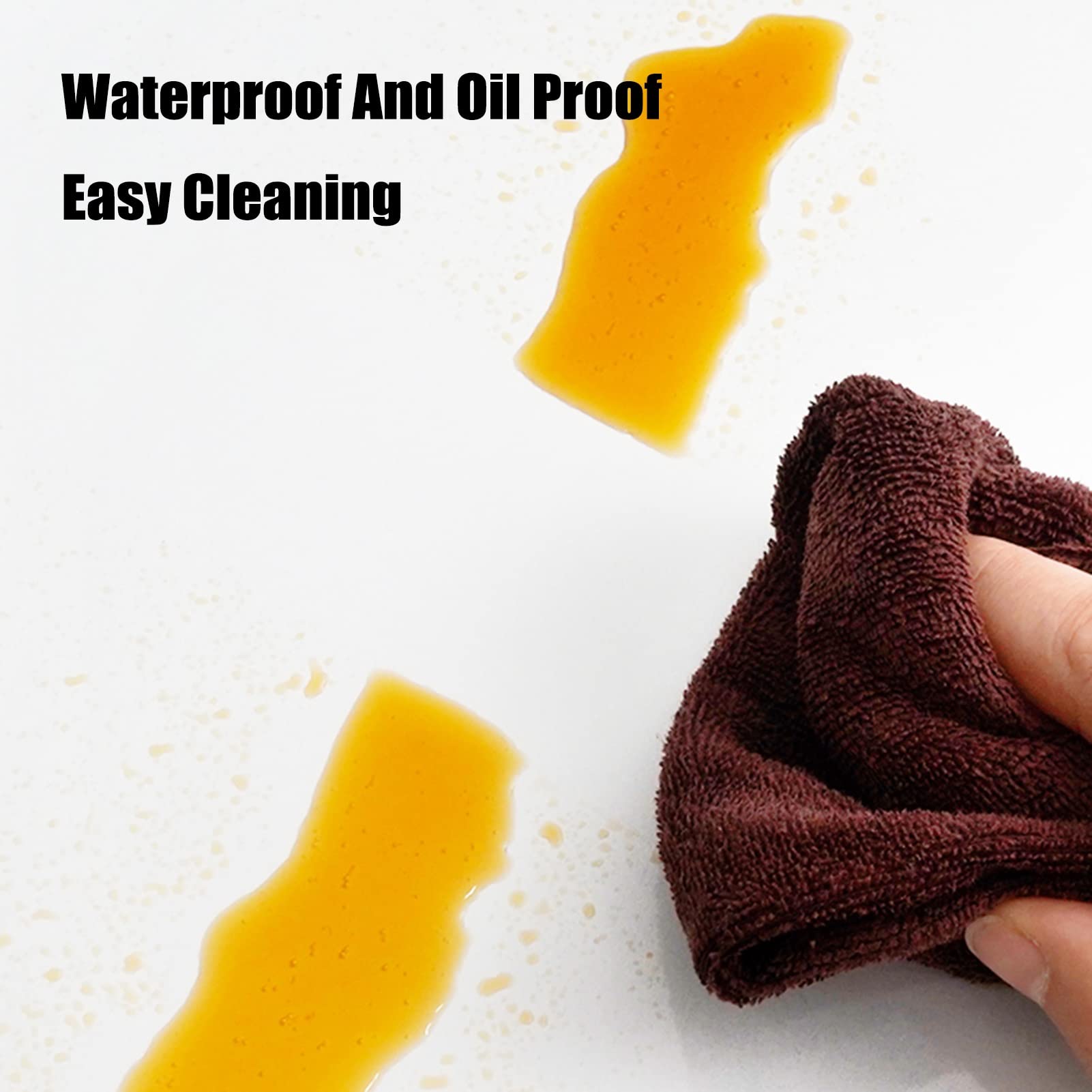 Self-Adhesive Wall Stickers - Oil Proof, Fireproof & Waterproof Peel and Stick Wallpaper for Kitchen Cabinets, Countertops & Furniture - Easy to Clean & Durable (0.8x10m) - Perfect for Home Renovation, DIY Decor & Rental Apartment Upgrades