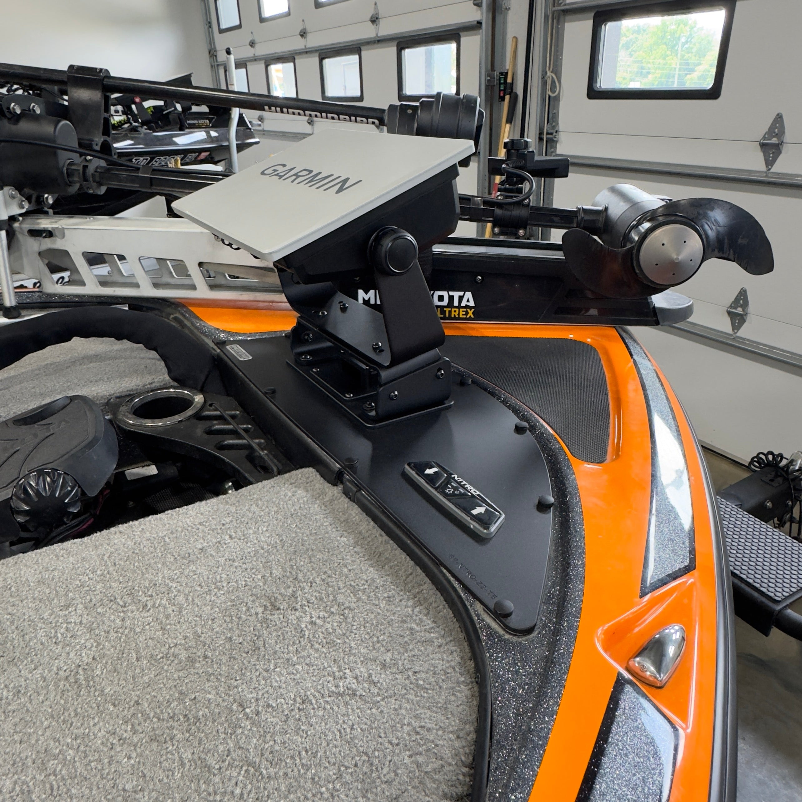 H.O.E. Single Bow Mount System for Nitro Z Series Boats (2018-2020) - Perfect for Fishing & Marine Applications