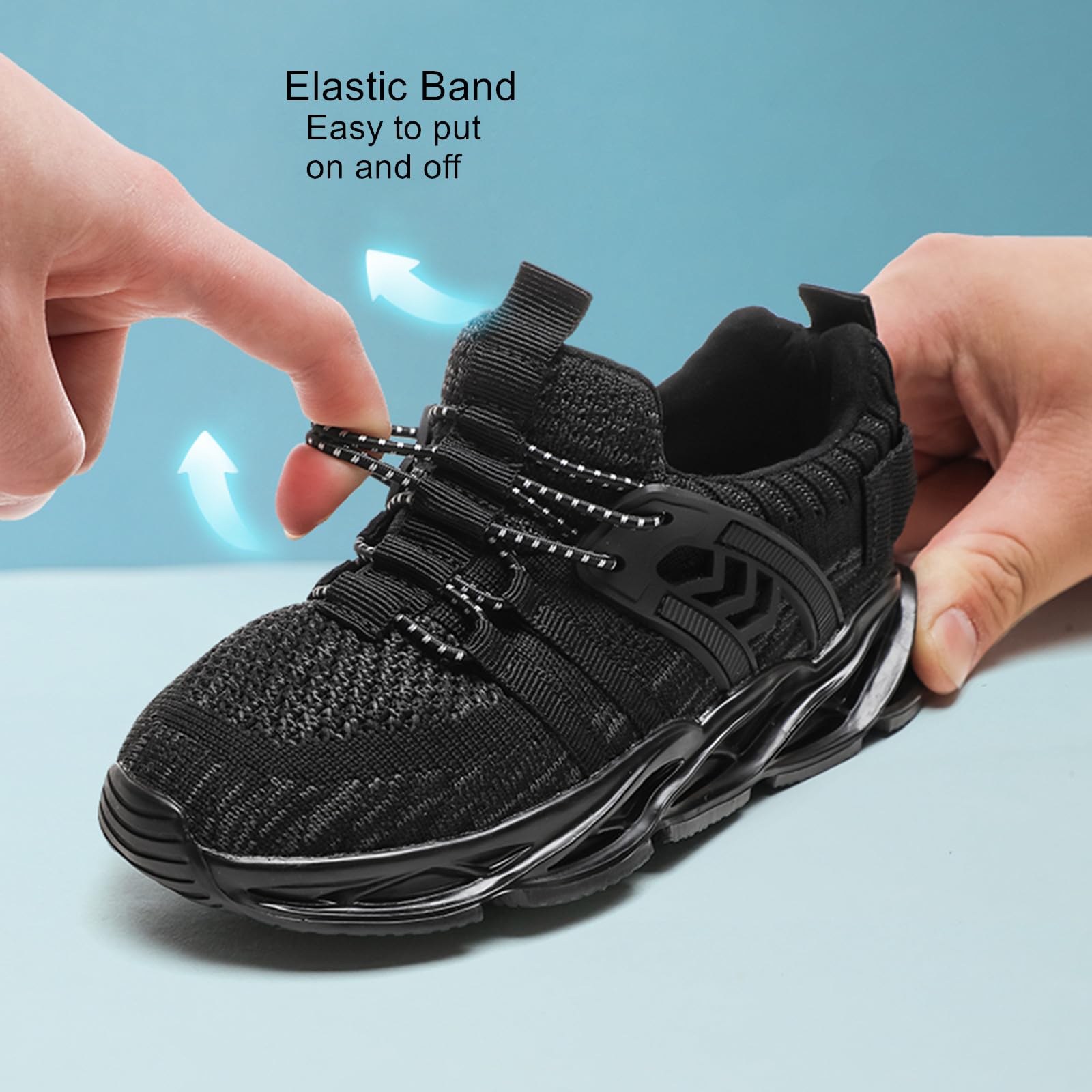 **DADAWEN Kids' Lightweight Breathable Sneakers - Boys & Girls Tennis & Running Shoes for Toddler, Little Kid, Big Kid - Perfect for School, Sports & Playtime**