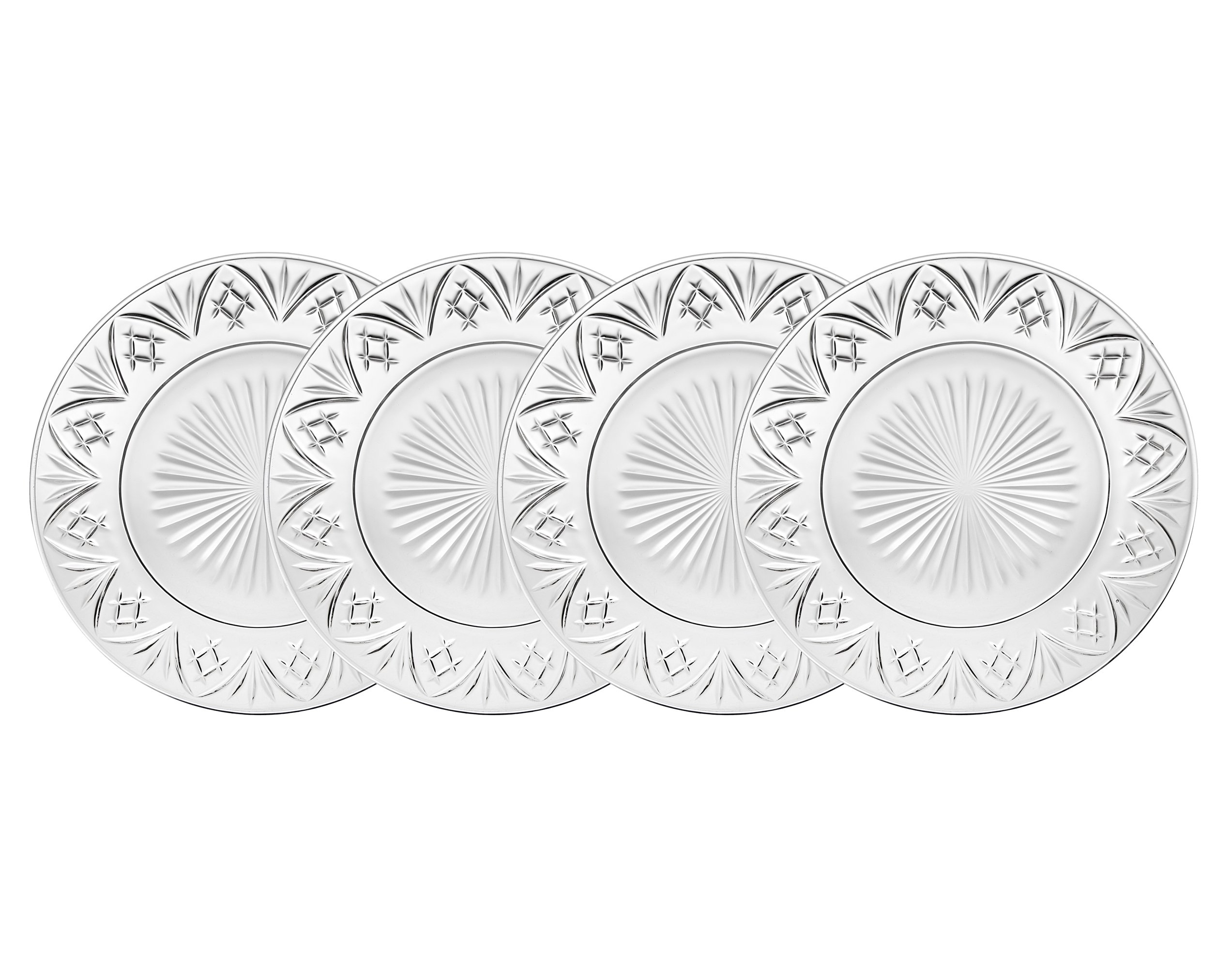 Godinger Dublin 16-Piece Dinnerware Set - Elegant Porcelain Plates, Bowls & Mugs for Formal Dining - Perfect for Holiday Entertaining & Family Gatherings