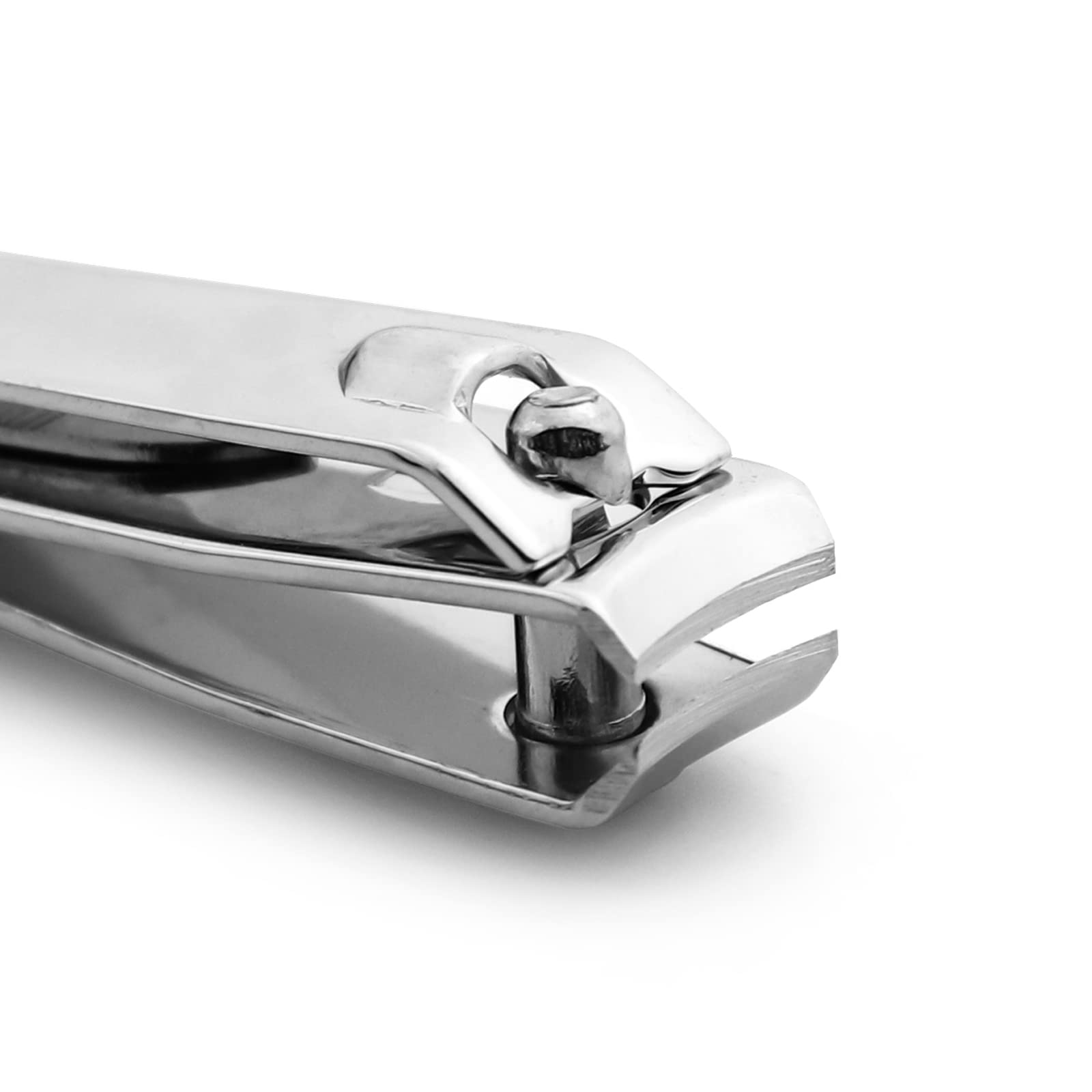 Premium Stainless Steel Nail Clippers with Nail File - Heavy Duty Bulk Pack (100 PCS) - Individually Wrapped for Hygiene - Perfect for Shelters, Hotels, Airbnbs & Travel Essentials - 2.7 Inch Professional Grooming Tools