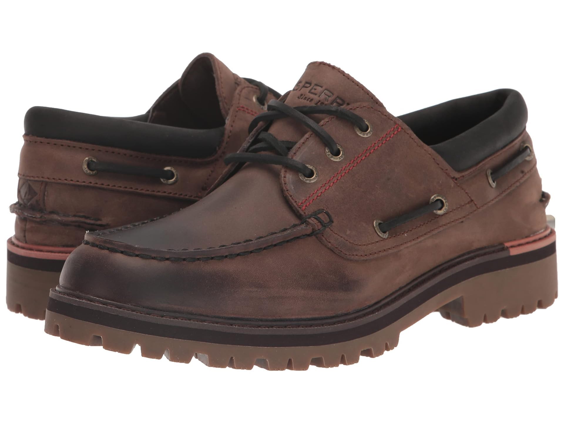 Sperry Men's O Lug 3-Eye Boat Shoe - Classic Non-Slip Deck Shoes for Men | Water-Resistant & Comfortable | Perfect for Sailing, Boating & Casual Wear