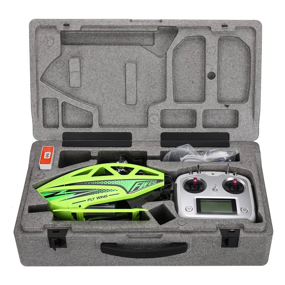 FLY WING FW450L V3 6CH 3D Auto Acrobatics GPS RC Helicopter with Altitude Hold - RTF/BNF/PNP Options & H1 Flight Control System - Perfect for Outdoor Aerial Photography, FPV Racing and RC Hobby Flying