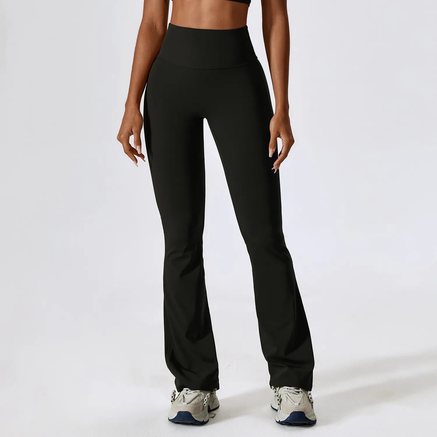 Flare Leggings for Women - High Waist Wide Leg Yoga Pants with Flared Design | Gym, Fitness, Dance & Workout | Perfect for Yoga, Latin Dance, Running & Casual Wear